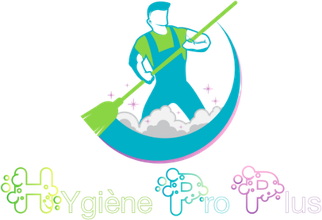 Logo Hygiène Pro Plus, client Ah_Comdesign
